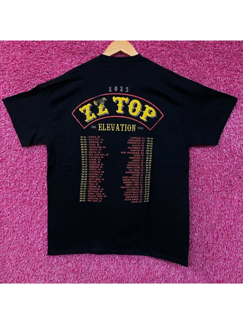 ZZ Top Elevation Tour Rock Band Snake & Skull Graphic T-Shirt Large - Picture 5 of 5